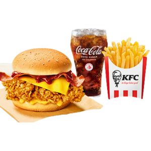 BBQ Cheese Zinger Meal Price