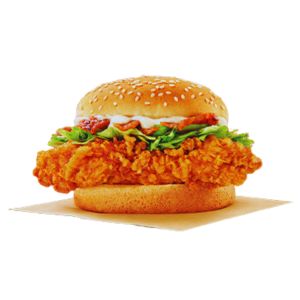 Chicken Bak Kwa Burger (Alc)