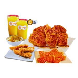 Chicken Bak Kwa Crunch Buddy Meal